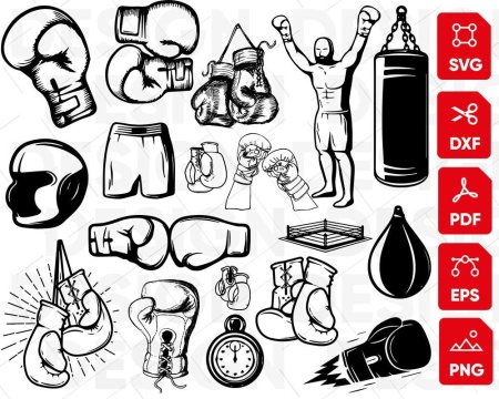 Тату боксерские перчатки