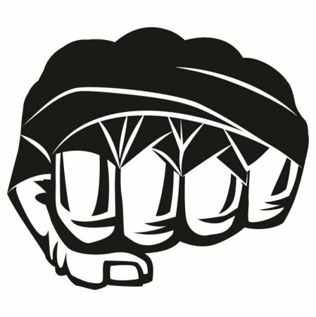 Логотип перчатка ММА