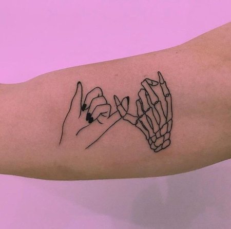 Простые эстетичные тату