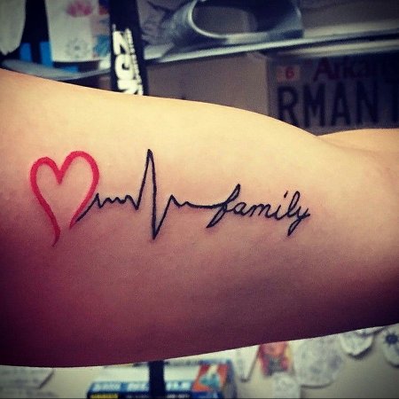 Тату моя семья