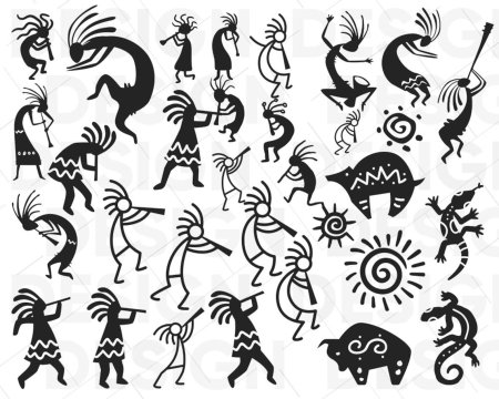 Кокопелли петроглифы