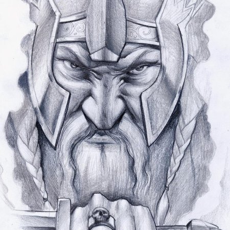 Рисунки викингов для тату