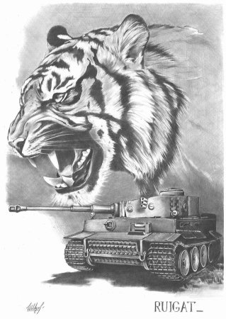 Эскиз танка
