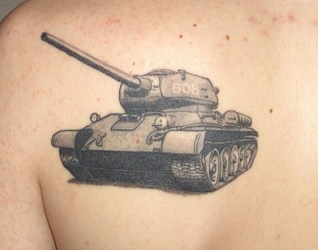 Тату танк т72