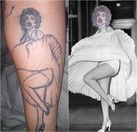 Самые нелепые женские Татуировки