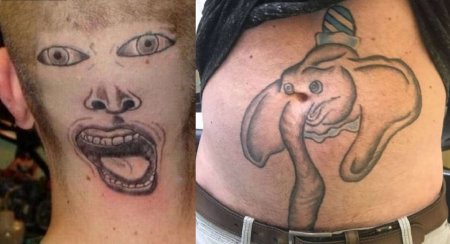 Самые смешные Татуировки