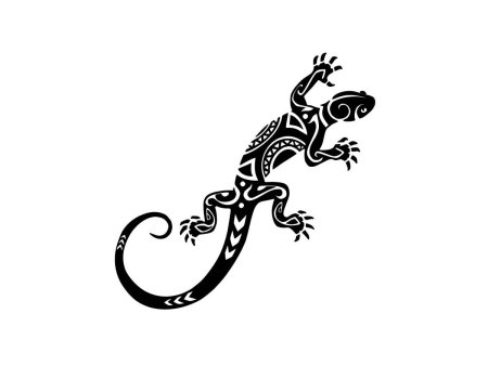 Тату ящерица эскизы для девушек
