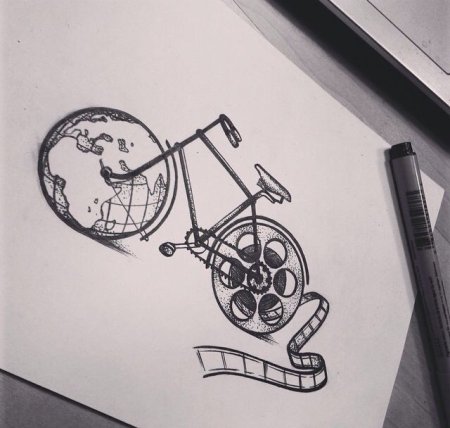 Вело Татуировки эскизы
