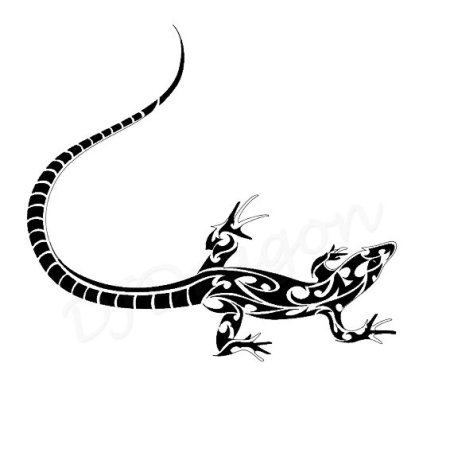 Татуировка ящерица эскизы