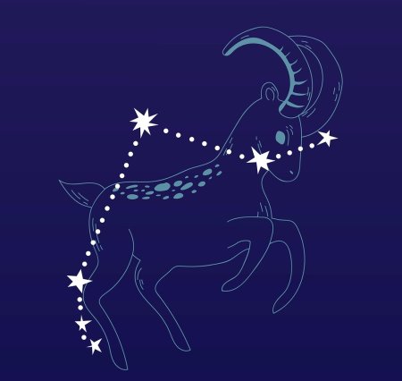 Созвездия знаков зодиака вектор