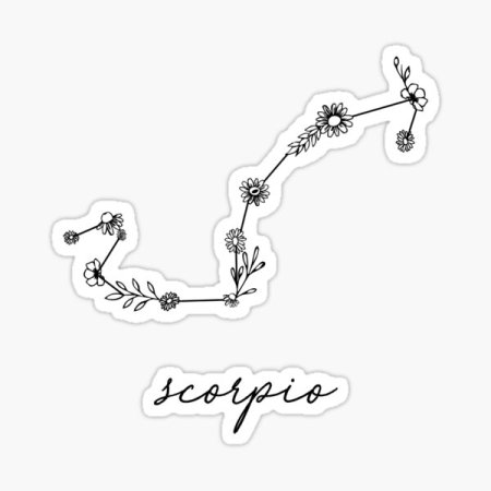 Созвездие скорпиона Татуировка эскизы