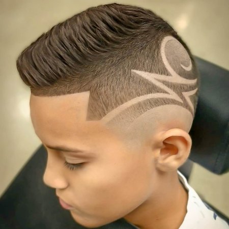 Стрижки для мальчиков с узорами