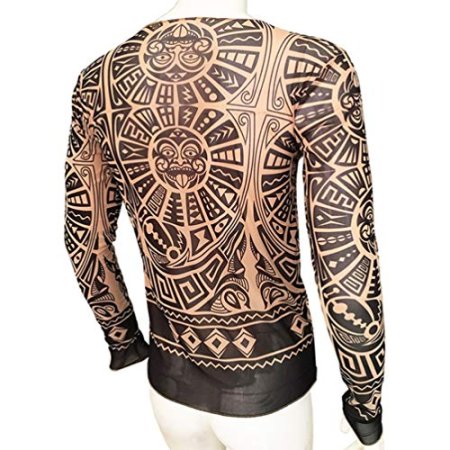 Водолазка с имитацией наколок