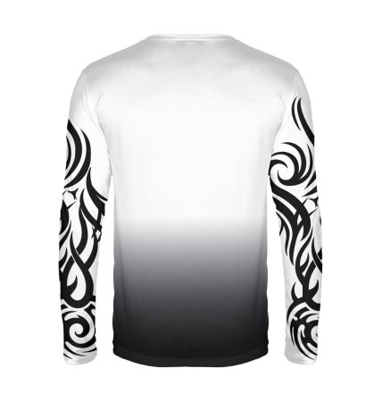 Футболка с тату рукавами мужская