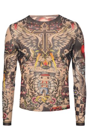 Водолазка мужская с наколками