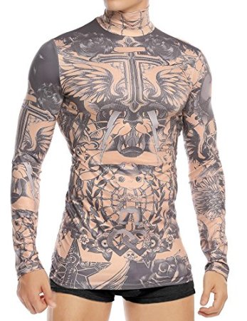 Водолазка с наколками