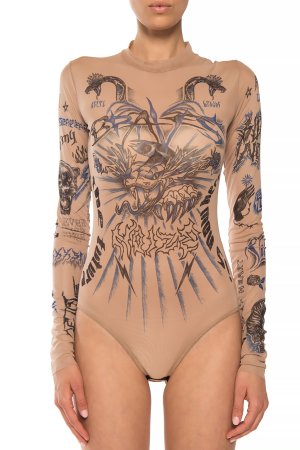 Одежда с имитацией татуировок