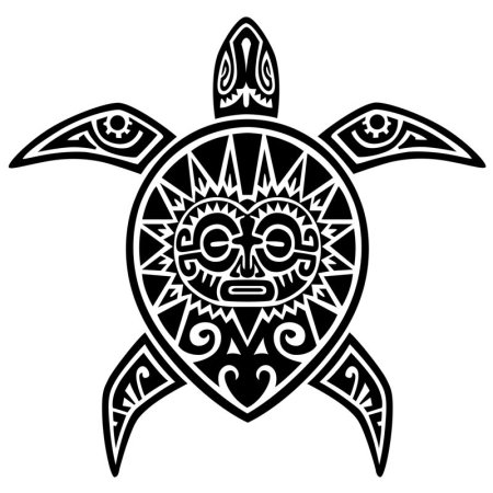 Тотем Хайда тату