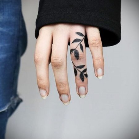 Красивые тату на пальцах