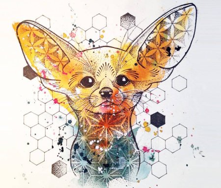 Стилизованный фенек