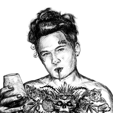 Моргенштерн рэпер арт