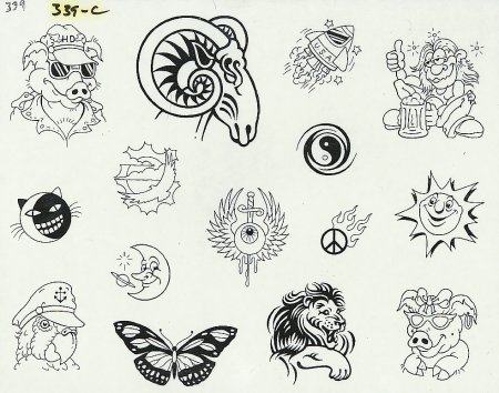 Тату на лице эскизы маленькие