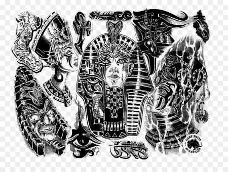 Рукав Египет эскиз