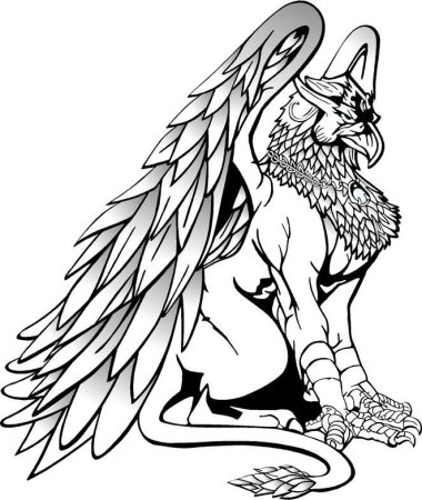 Грифон тату эскизы
