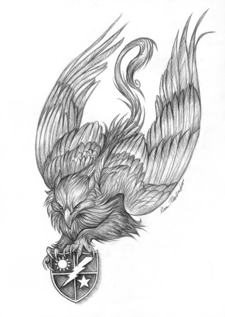 Тату гриффон
