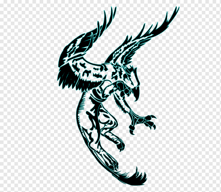 Тату Грифон трайбл