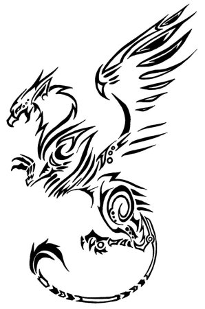 Грифон тату эскизы