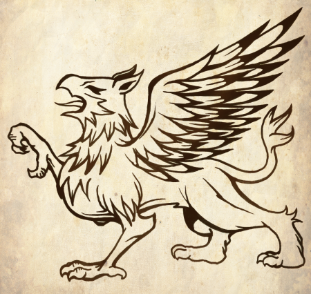 Скифский Грифон рисунок
