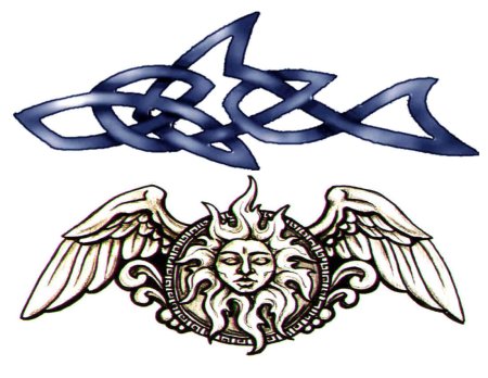 Логотип в стиле кельтских узоров