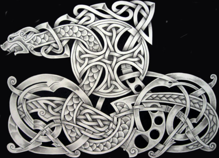 Кельтика орнамент Викинг