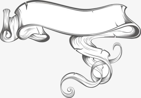 Лента тату эскиз