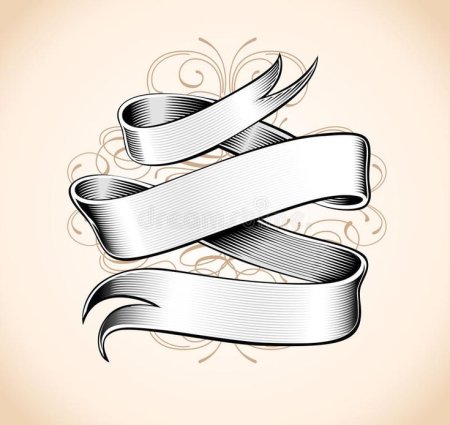 Тату ленточка