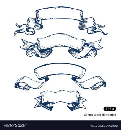 Лента под гербом