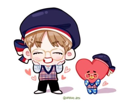 Bt21 Тэхен персонаж