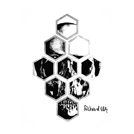 Тату эскиз соты дотворк