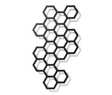 Трафарет соты для штукатурки