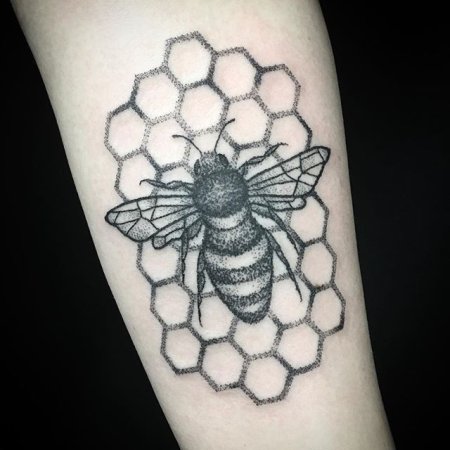 Мини тату соты