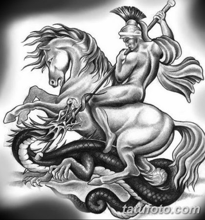 Tattoo Георгий Победоносец