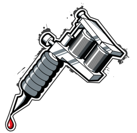 Тату машинка вектор