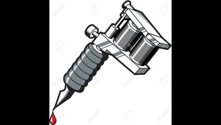 Машинка для татуировок вектор