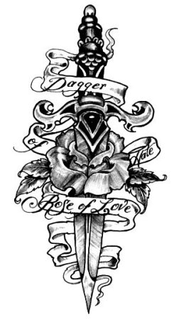 Кинжал эскиз