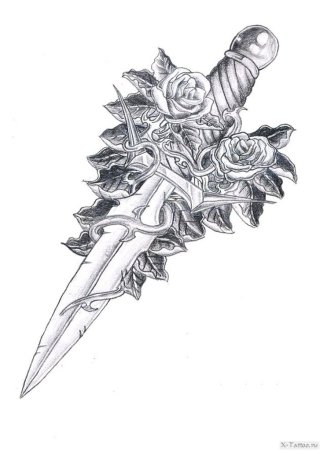 Роза и нож