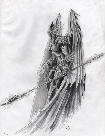 Бог Арес Татуировка