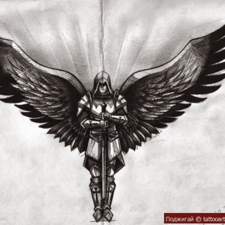 Архангел эскиз