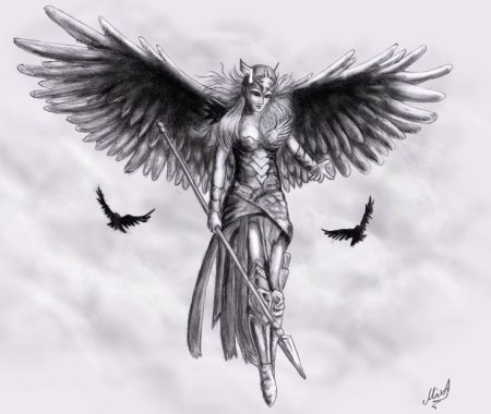 Валькирия.Валькирия взлетает