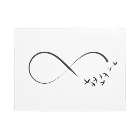 Тату бесконечность трафарет